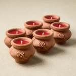 Megah Candles - Box of 6 Rose Scented