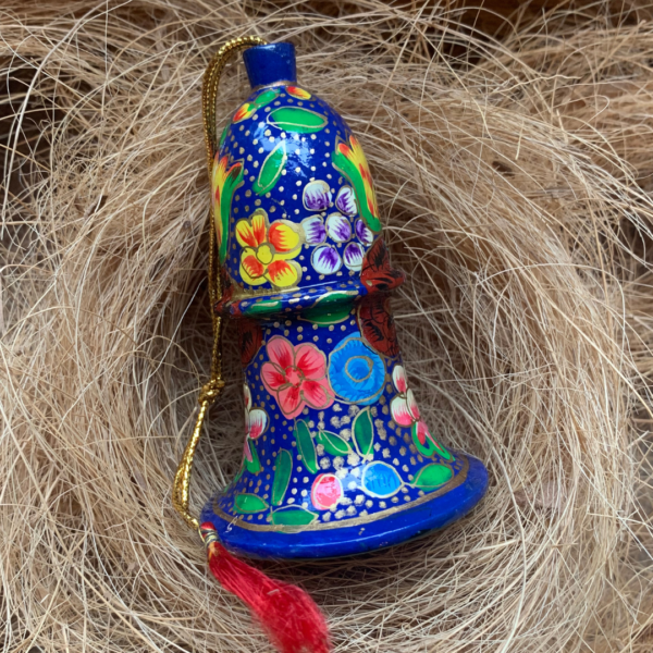 Blue Floral Bell
