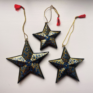 Blue & Gold Set of Stars