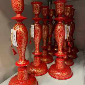 Red & Gold Candle Stick