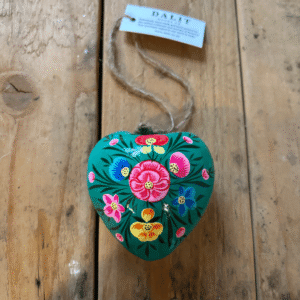 Sage Green Hanging Heart