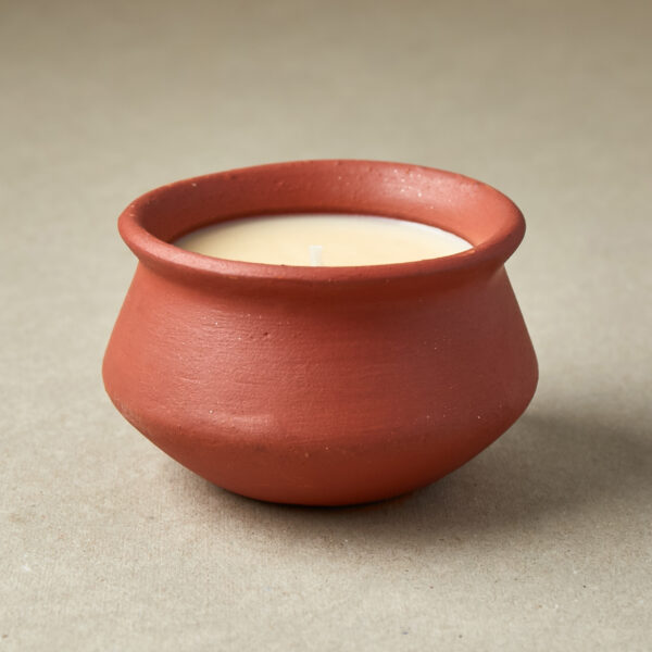 dalit_DGC450_ Baji | Unscented Terracotta Dalit Handmade Candle