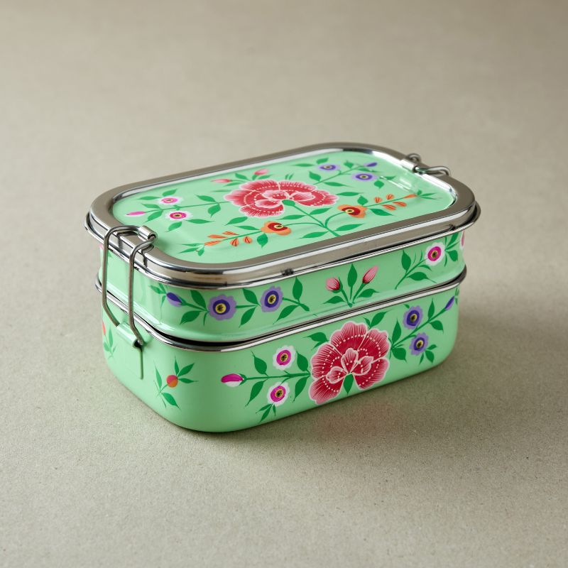 Pastel Green Tiffin Box