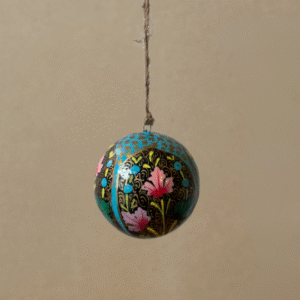 Blue enamel Bauble