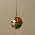 Gold Floral Bauble