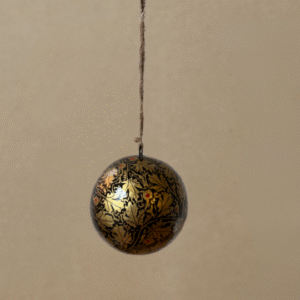 Gold Leaf Bauble